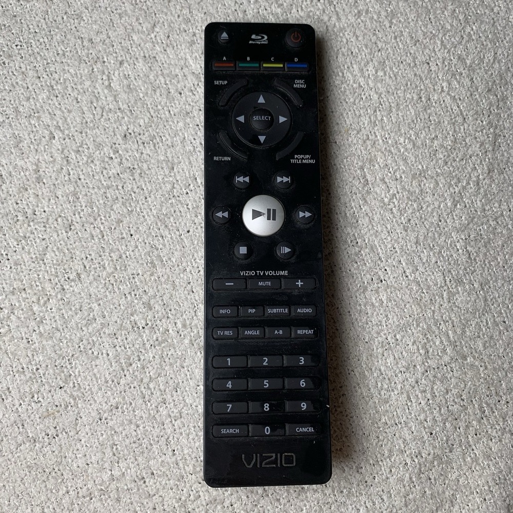 Vizio JX-1221B Remote Control Blu-Ray Disc Blu Ray‎